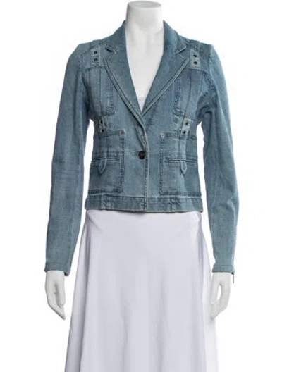 Pre-owned Dior Vintage 2003 Denim Jacket In Blue
