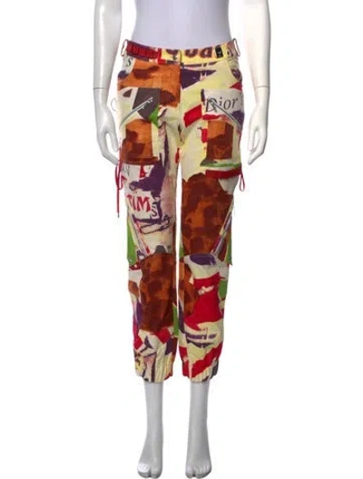 Pre-owned Dior Vintage 2003 Pant Set In Yellow