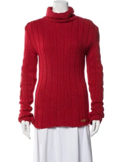 Pre-owned Dior Vintage 2003 Sweater In Red