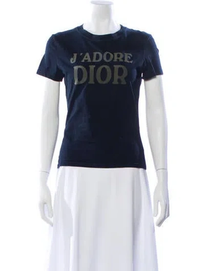 Pre-owned Dior Vintage 2003 T-shirt In Black