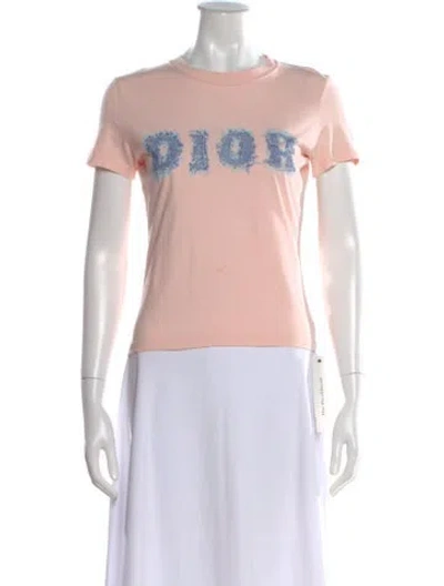 Pre-owned Dior Vintage 2003 T-shirt In Pink