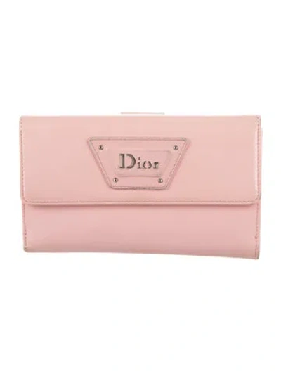 Pre-owned Dior Vintage 2003 Wallet In Pink