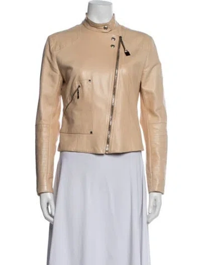 Pre-owned Dior Vintage 2004 Biker Jacket In Neutrals