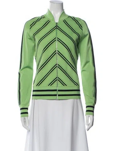 Pre-owned Dior Vintage 2004 Bomber Jacket In Green