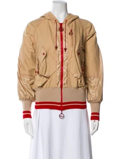 Pre-owned Dior Vintage 2004 Bomber Jacket In Neutral