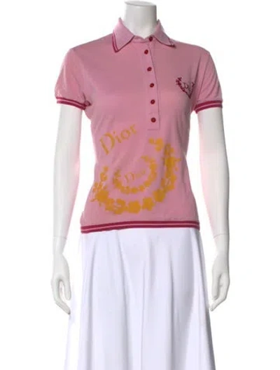 Pre-owned Dior Vintage 2004 Polo In Pink