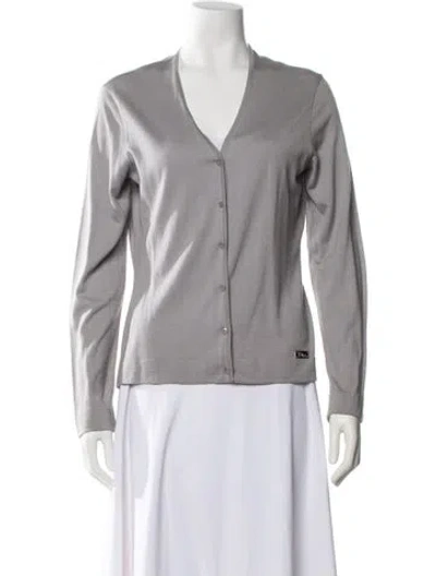 Pre-owned Dior Vintage 2004 Sweater In Gray