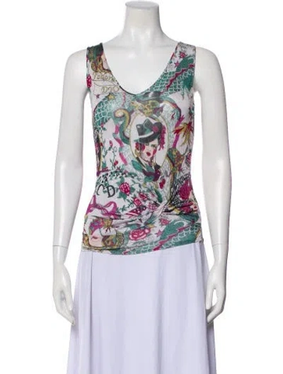 Pre-owned Dior Vintage 2004 Top In Multi