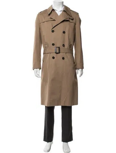 Pre-owned Dior Vintage 2004 Trench Coat In Neutrals