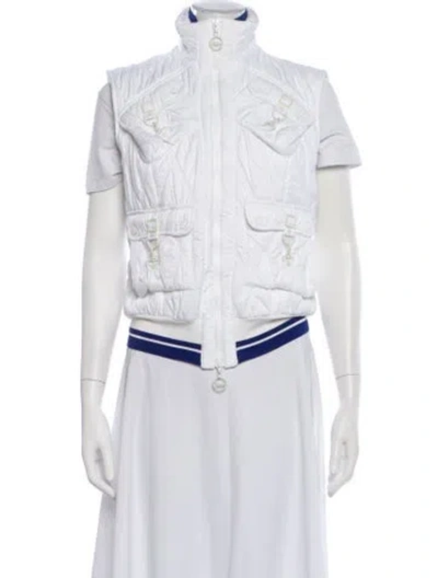 Pre-owned Dior Vintage 2004 Vest In White