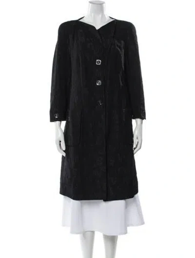 Pre-owned Dior Vintage 2005 Coat In Black