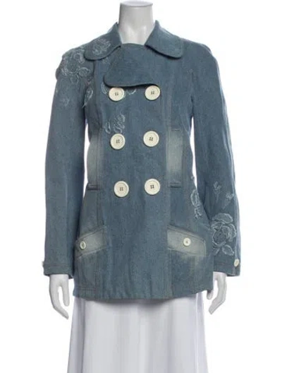 Pre-owned Dior Vintage 2005 Denim Jacket In Blue