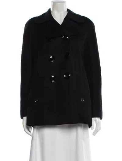 Pre-owned Dior Vintage 2005 Peacoat In Black