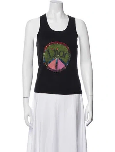 Pre-owned Dior Vintage 2005 Top In Black
