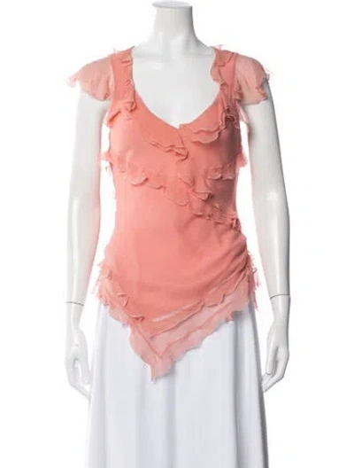 Pre-owned Dior Vintage 2005 Top In Pink