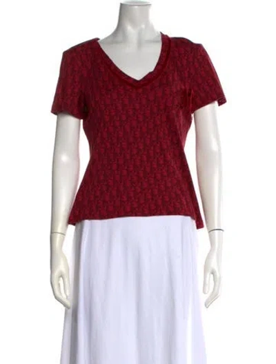 Pre-owned Dior Vintage 2005 T-shirt In Red