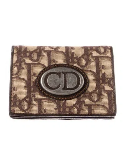 Pre-owned Dior Vintage 2005 Wallet In Neutral