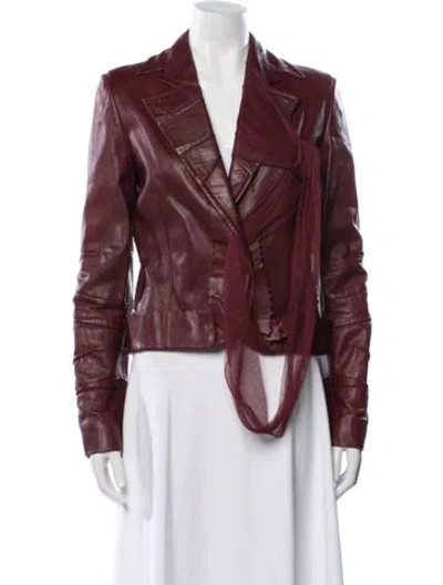 Pre-owned Dior Vintage 2006 Blazer In Burgundy