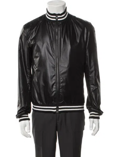 Pre-owned Dior Vintage 2006 Bomber Jacket In Black