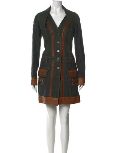 Pre-owned Dior Vintage 2006 Coat In Multi