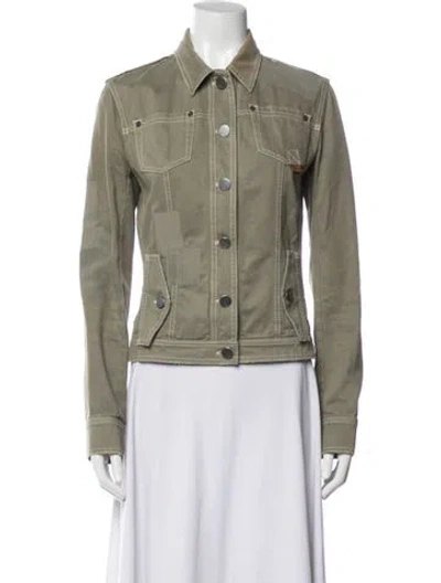 Pre-owned Dior Vintage 2006 Jacket In Green