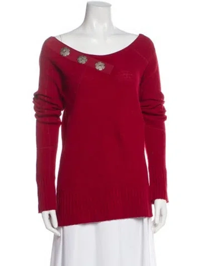 Pre-owned Dior Vintage 2006 Sweater In Red