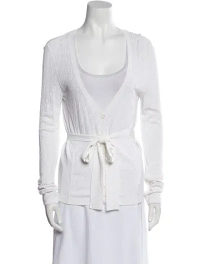 Pre-owned Dior Vintage 2006 Sweater In White