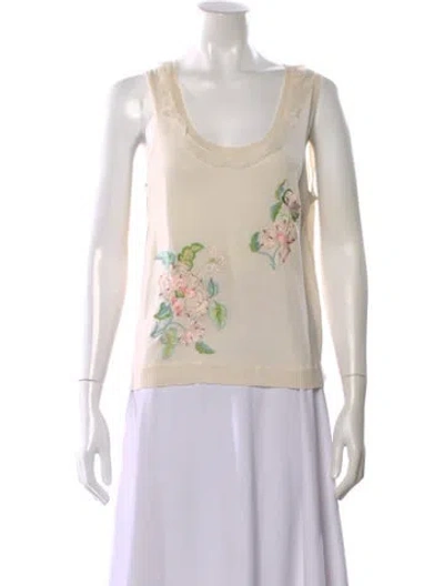 Pre-owned Dior Vintage 2006 Top In Neutral