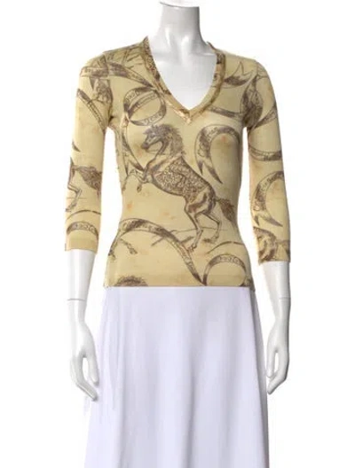 Pre-owned Dior Vintage 2006 Top In Neutrals