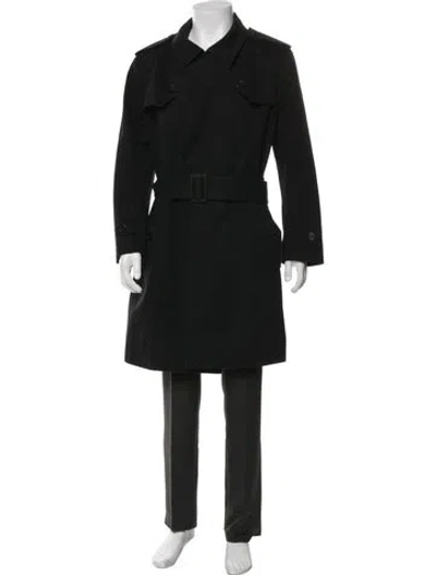 Pre-owned Dior Vintage 2006 Trench Coat In Black