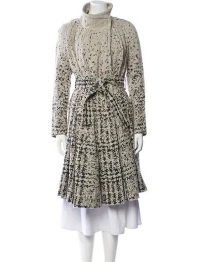 Pre-owned Dior Vintage 2006 Trench Coat In Gray
