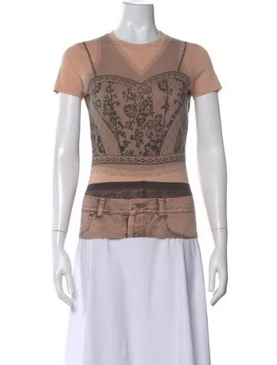 Pre-owned Dior Vintage 2006 T-shirt In Pink
