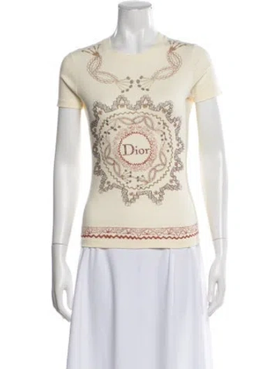 Pre-owned Dior Vintage 2006 T-shirt W/ Tags In Neutral