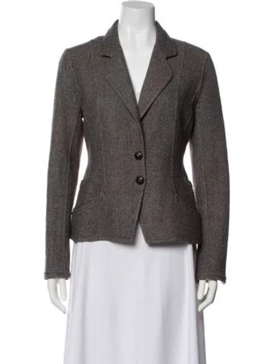 Pre-owned Dior Vintage 2007 Blazer In Gray