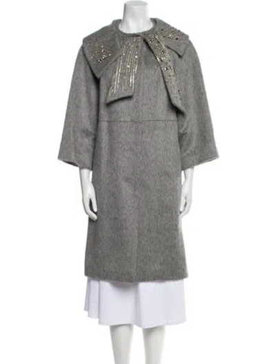 Pre-owned Dior Vintage 2007 Coat In Gray