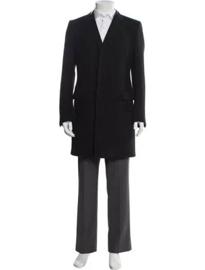 Pre-owned Dior Vintage 2007 Overcoat In Black
