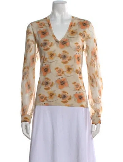 Pre-owned Dior Vintage 2007 Sweater In Orange