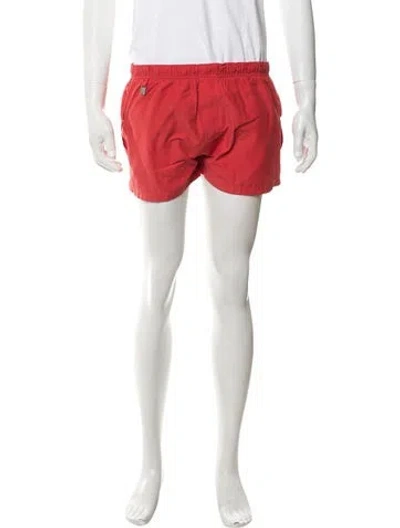 Pre-owned Dior Vintage 2007 Swim Trunks In Red