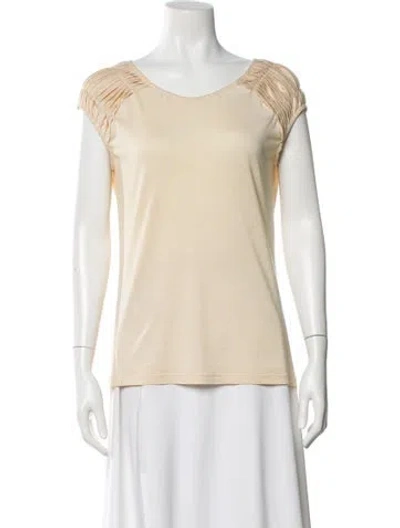 Pre-owned Dior Vintage 2007 Top In Neutral