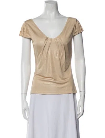 Pre-owned Dior Vintage 2007 Top In Neutral