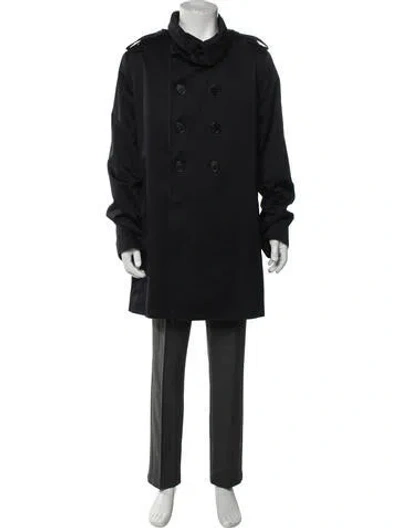 Pre-owned Dior Vintage 2007 Trench Coat In Black