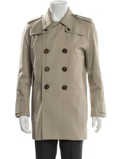 Pre-owned Dior Vintage 2007 Trench Coat In Neutral