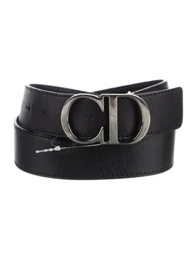 Pre-owned Dior Vintage 2007 Waist Belt In Black