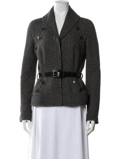 Pre-owned Dior Vintage 2008 Blazer In Black