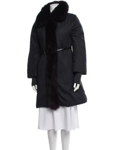 Pre-owned Dior Vintage 2008 Coat In Blue