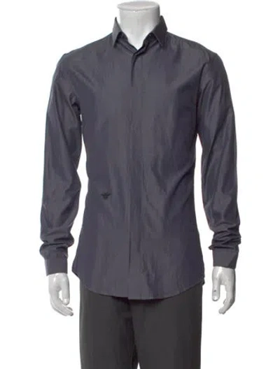 Pre-owned Dior Vintage 2008 Dress Shirt In Gray