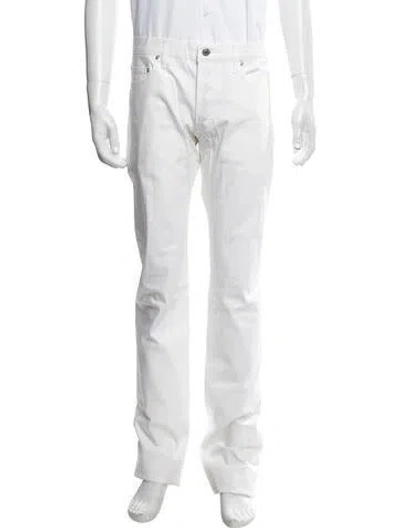 Pre-owned Dior Vintage 2008 Jeans In White