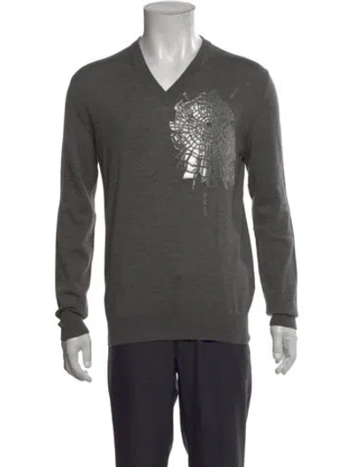 Pre-owned Dior Vintage 2008 Pullover In Gray