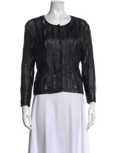 Pre-owned Dior Vintage 2008 Sweater In Black