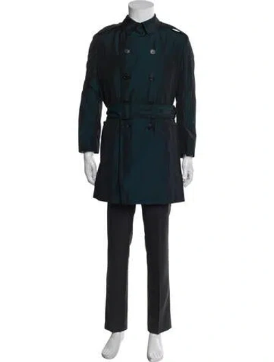 Pre-owned Dior Vintage 2008 Trench Coat In Green